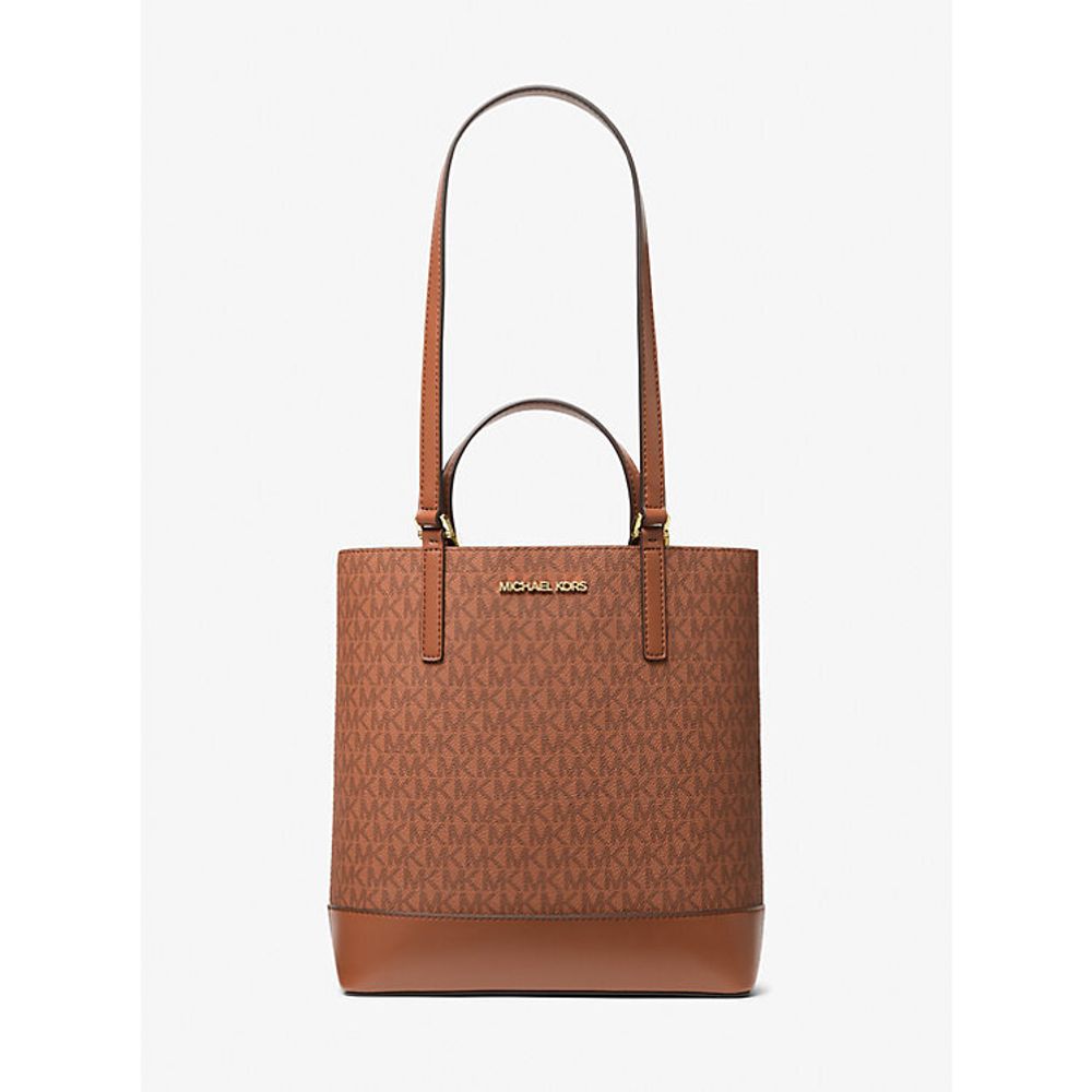 Michael Kors brown leather bag-1