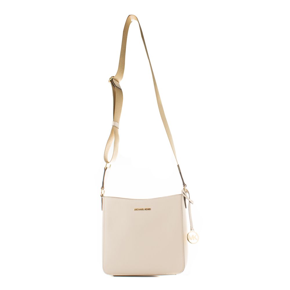 Michael Kors Beige Canvas Umhängetasche-1