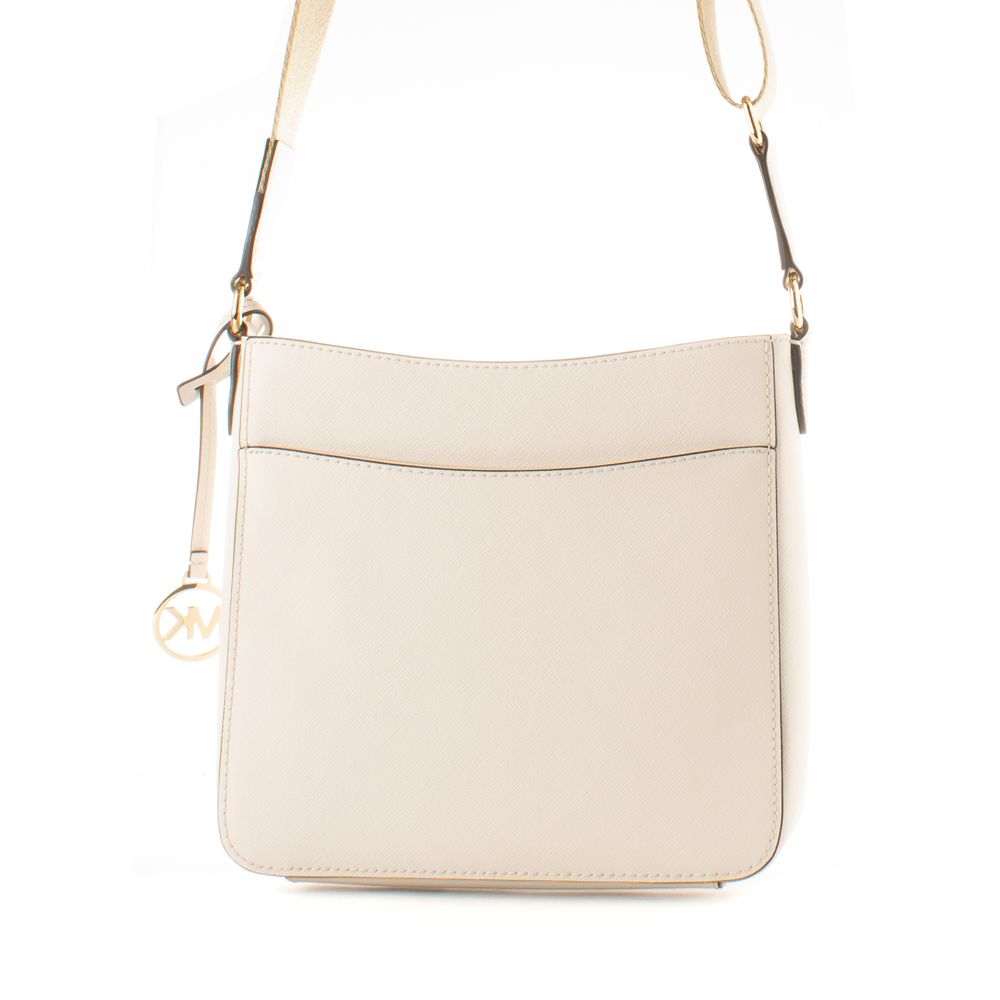 Michael Kors Beige Canvas Umhängetasche-2
