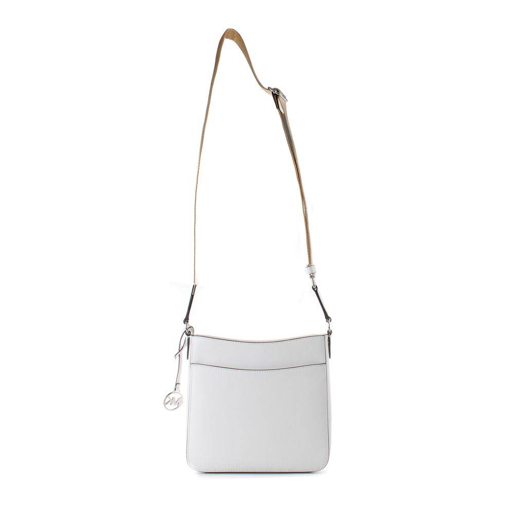 Michael Kors White Canvas Shoulder Bag-2