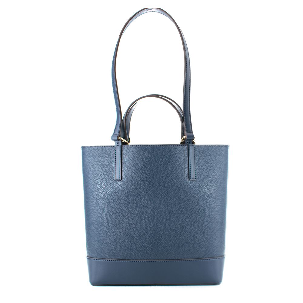 Michael Kors Blaue Ledertasche-2