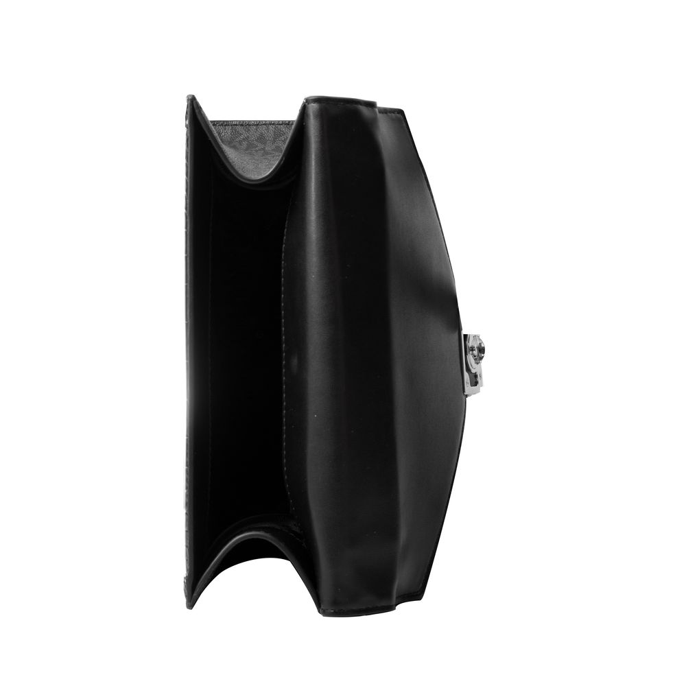 Michael Kors Black Canvas Shoulder Bag-3