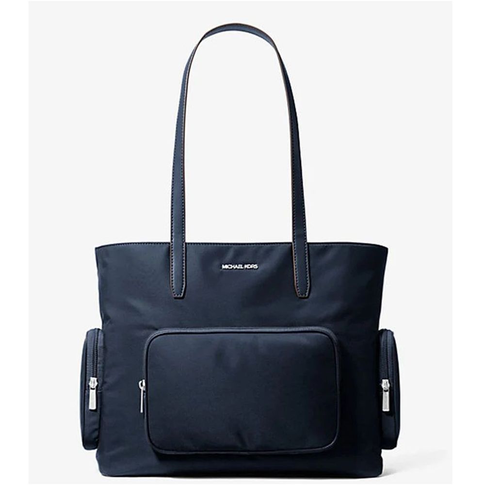 Michael Kors Blaue Nylon-Tragetasche-1