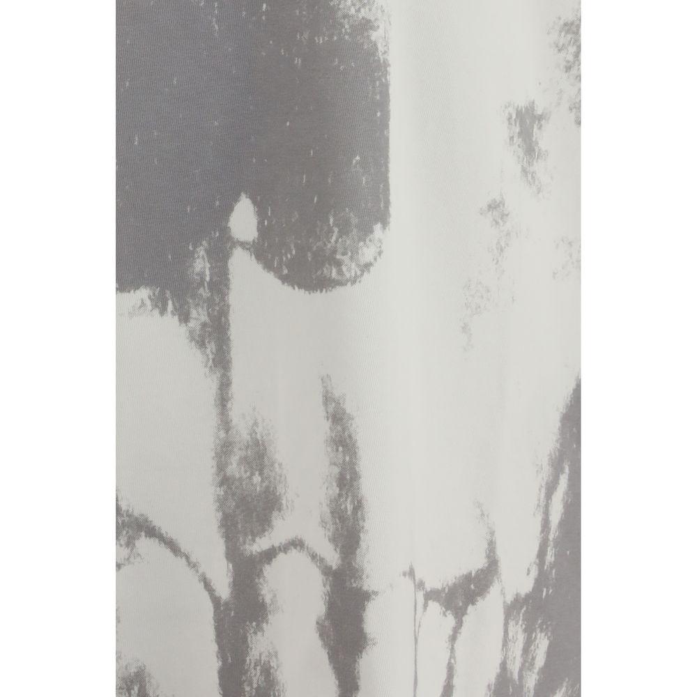 Alexander McQueen White Cotton T-Shirt-3