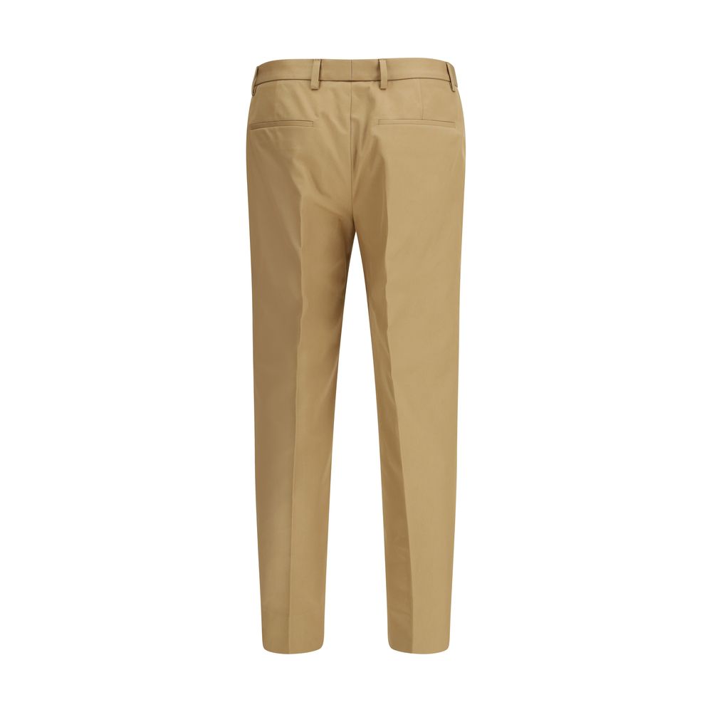 Gucci Beige Cotton Casual Pants-2
