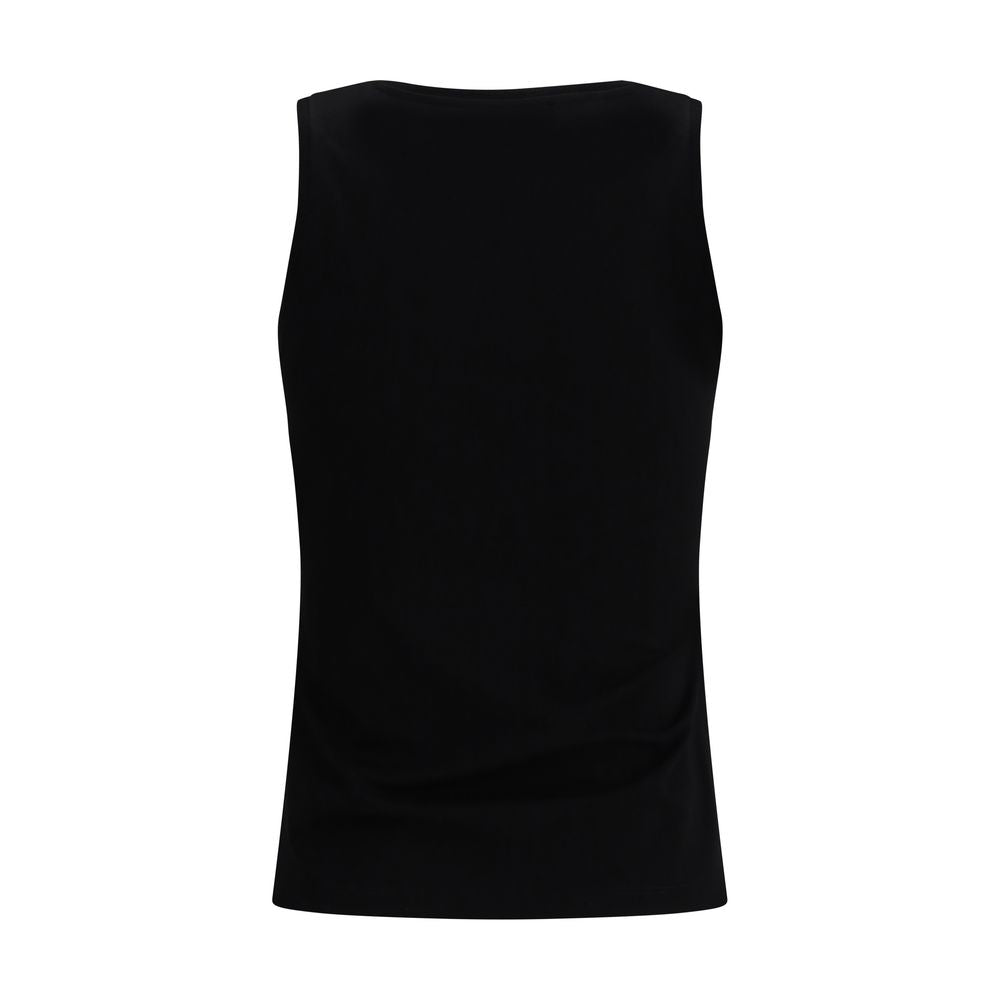 Balmain Schwarzes Baumwoll-T-Shirt-2