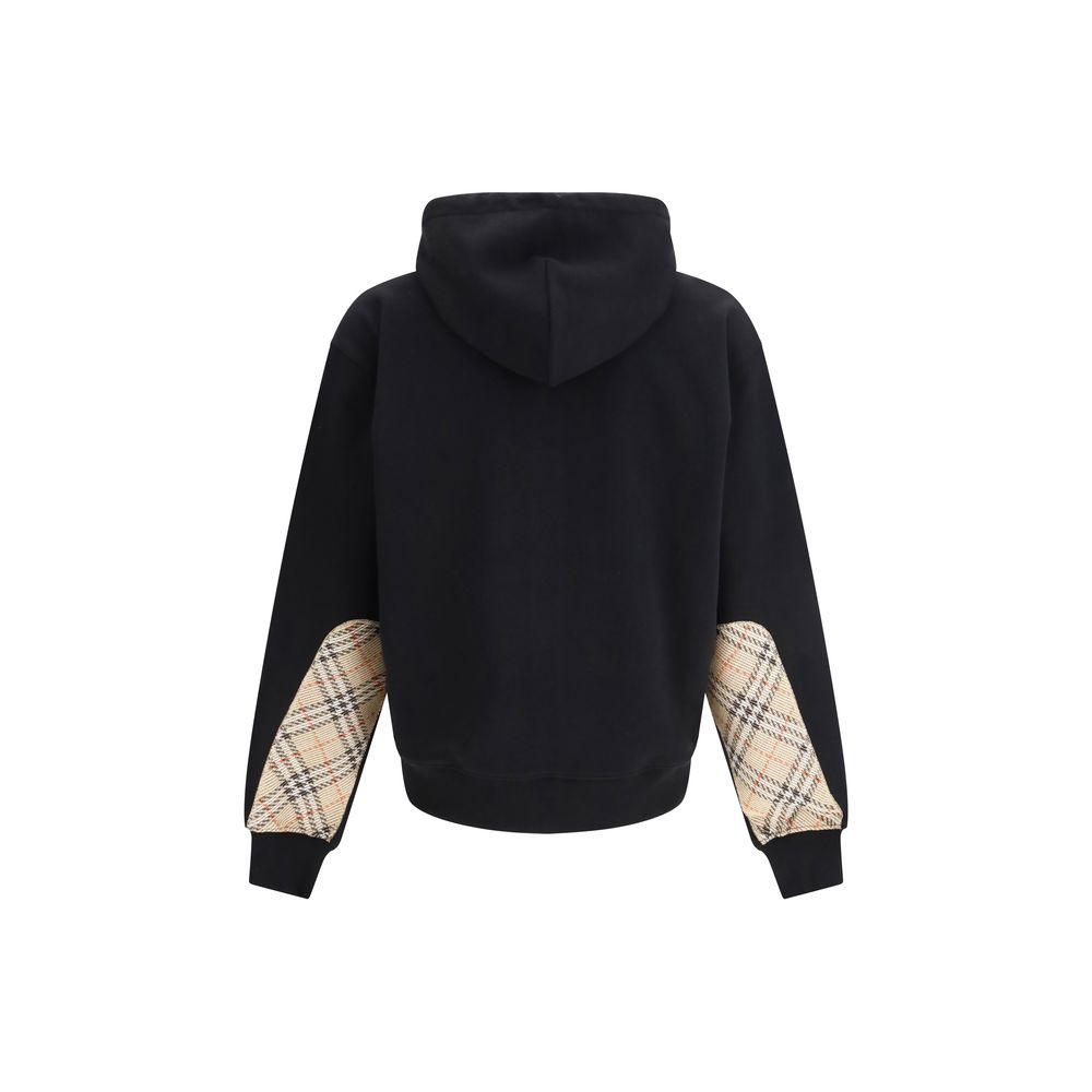 Burberry Schwarzer Baumwoll-Sweatshirt-2