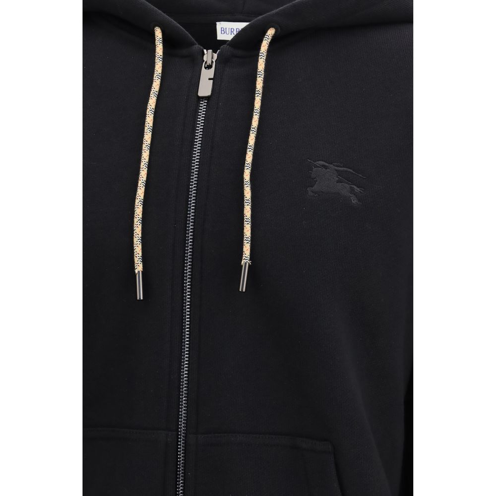Burberry Schwarzer Baumwoll-Sweatshirt-3