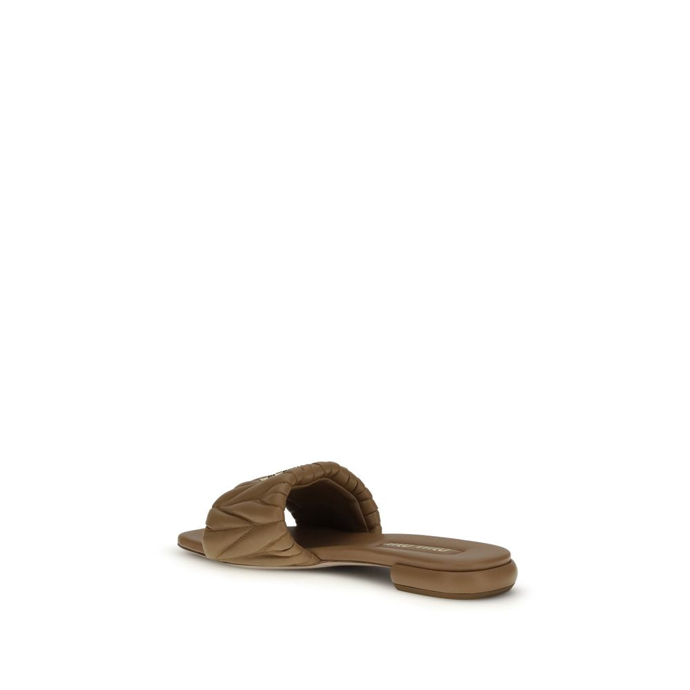 Miu Miu Sandal with Bos Taurus Calfskin Straps-3