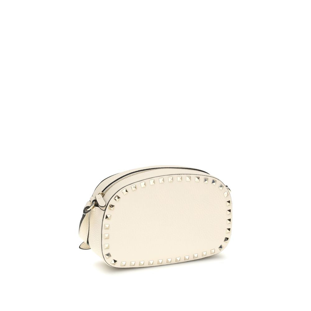 Valentino Garavani Beige Calf Leather Bos Taurus Schultertasche-2