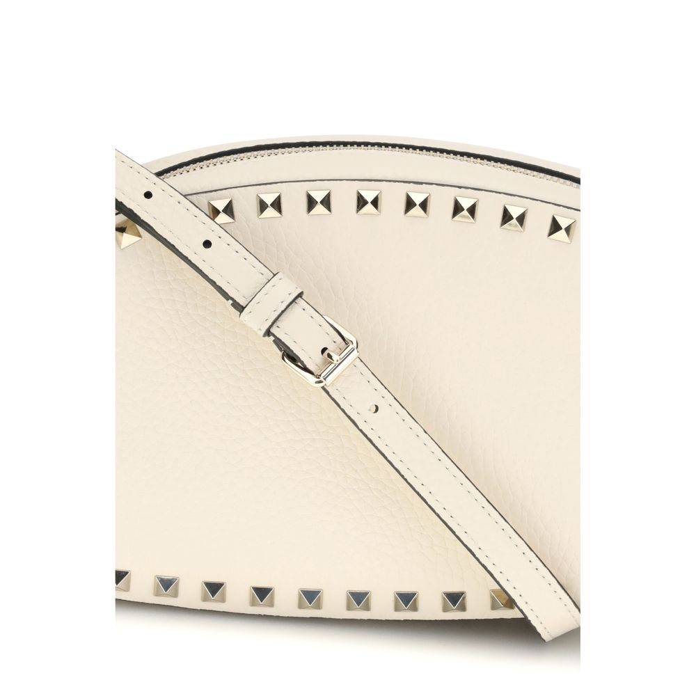 Valentino Garavani Beige Calf Leather Bos Taurus Schultertasche-4