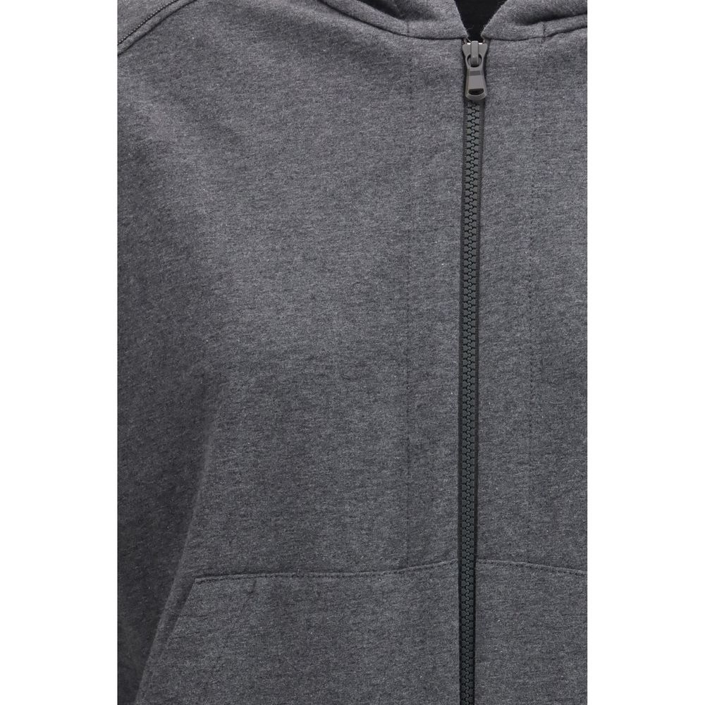 Brunello Cucinelli Gray cotton sweatshirt-3