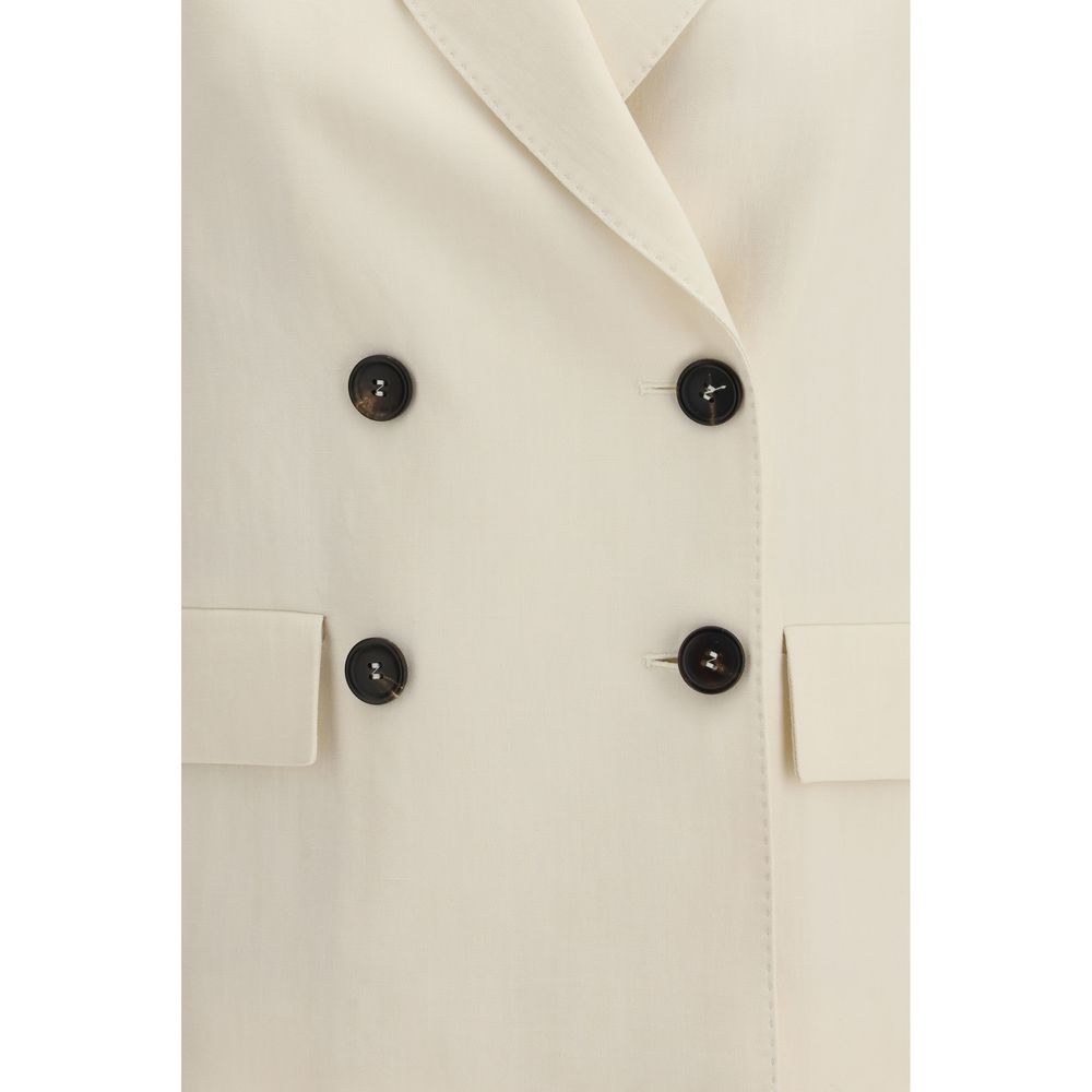 Brunello Cucinelli Beige Viskose Bekleidung-3