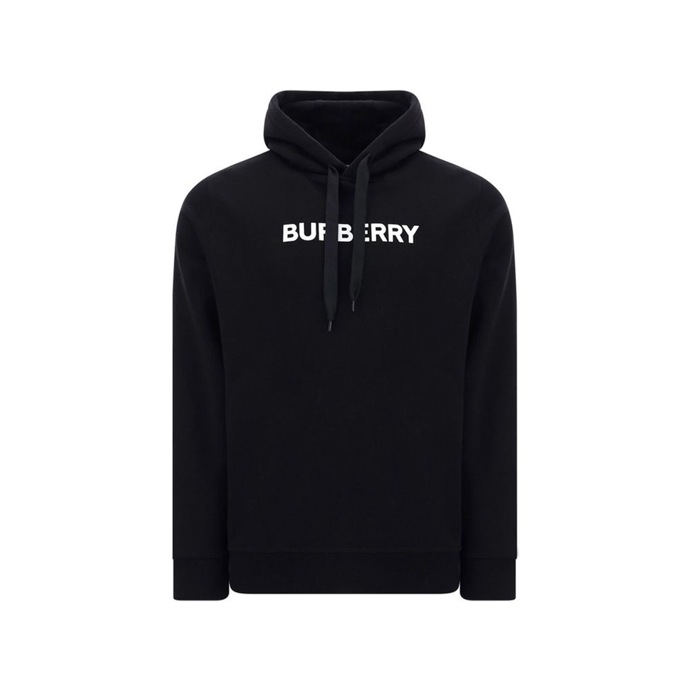 Burberry Black Cotton Sweatshirt-1