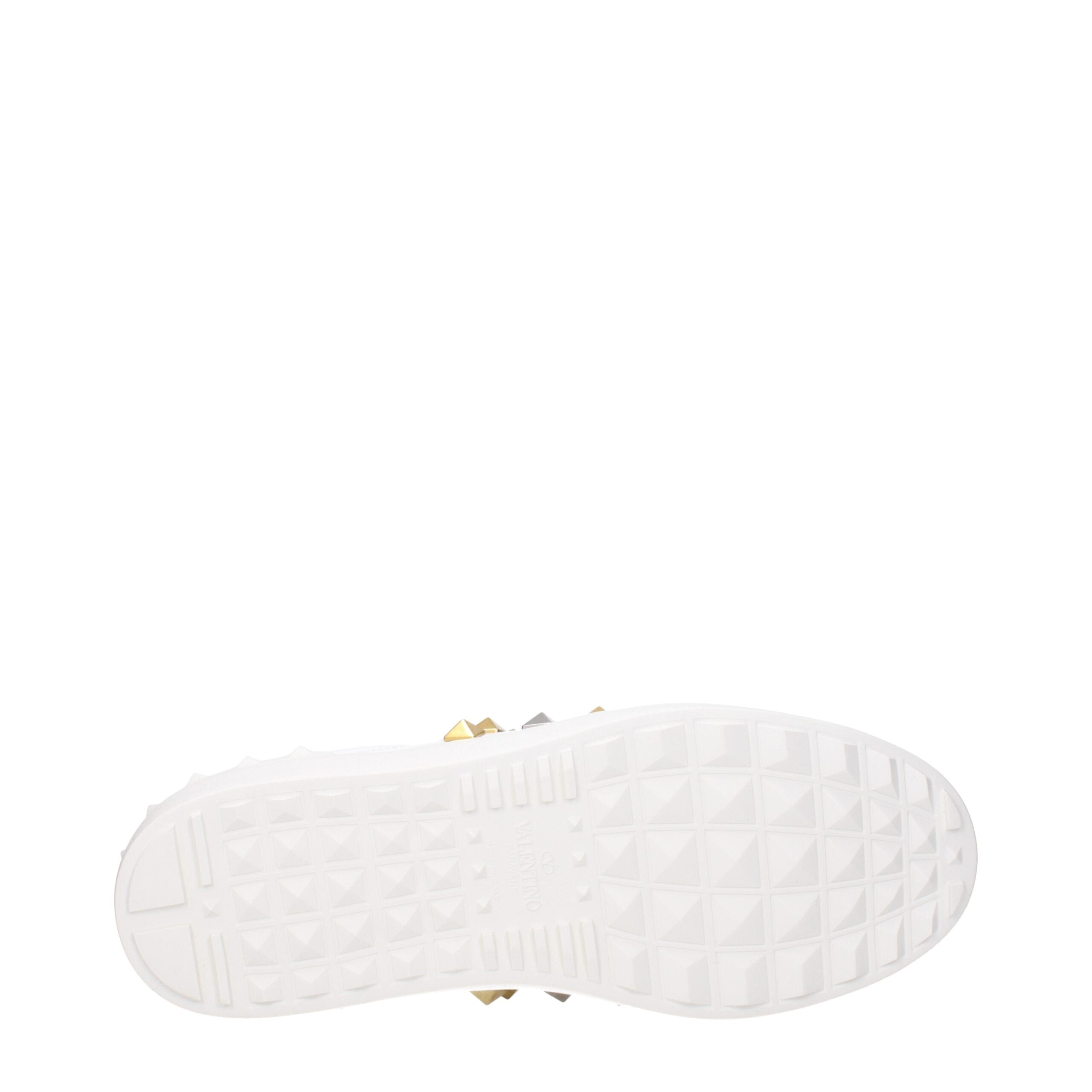Valentino Garavani Weiße Low-Top-Sneaker aus Leder-5