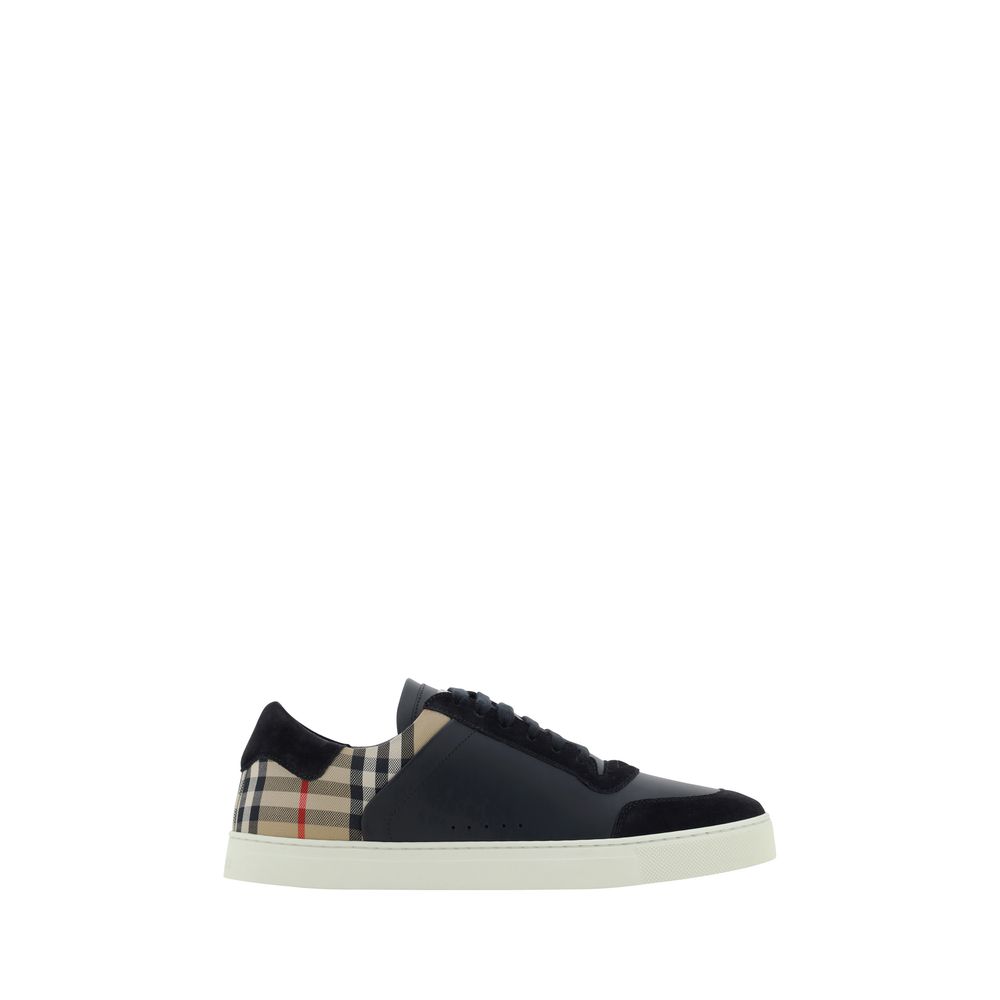 Burberry Multicolor Calf Leather Bos Taurus Low Top Sneakers-1