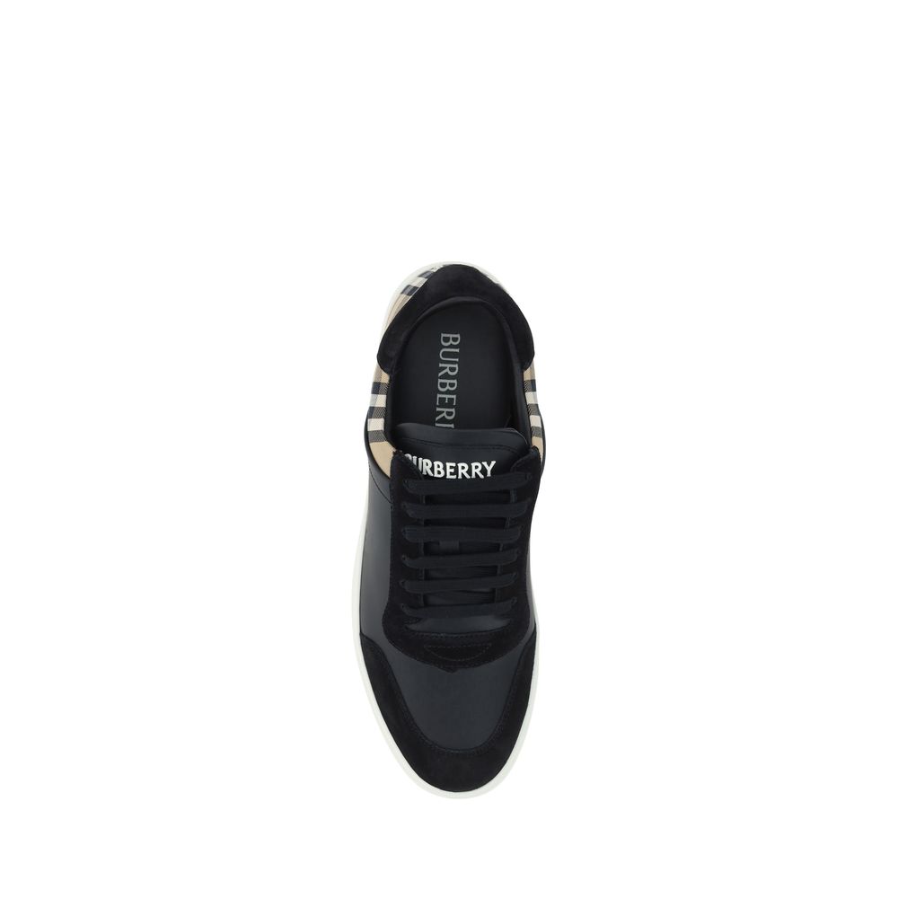 Burberry Multicolor Calf Leather Bos Taurus Low Top Sneakers-4