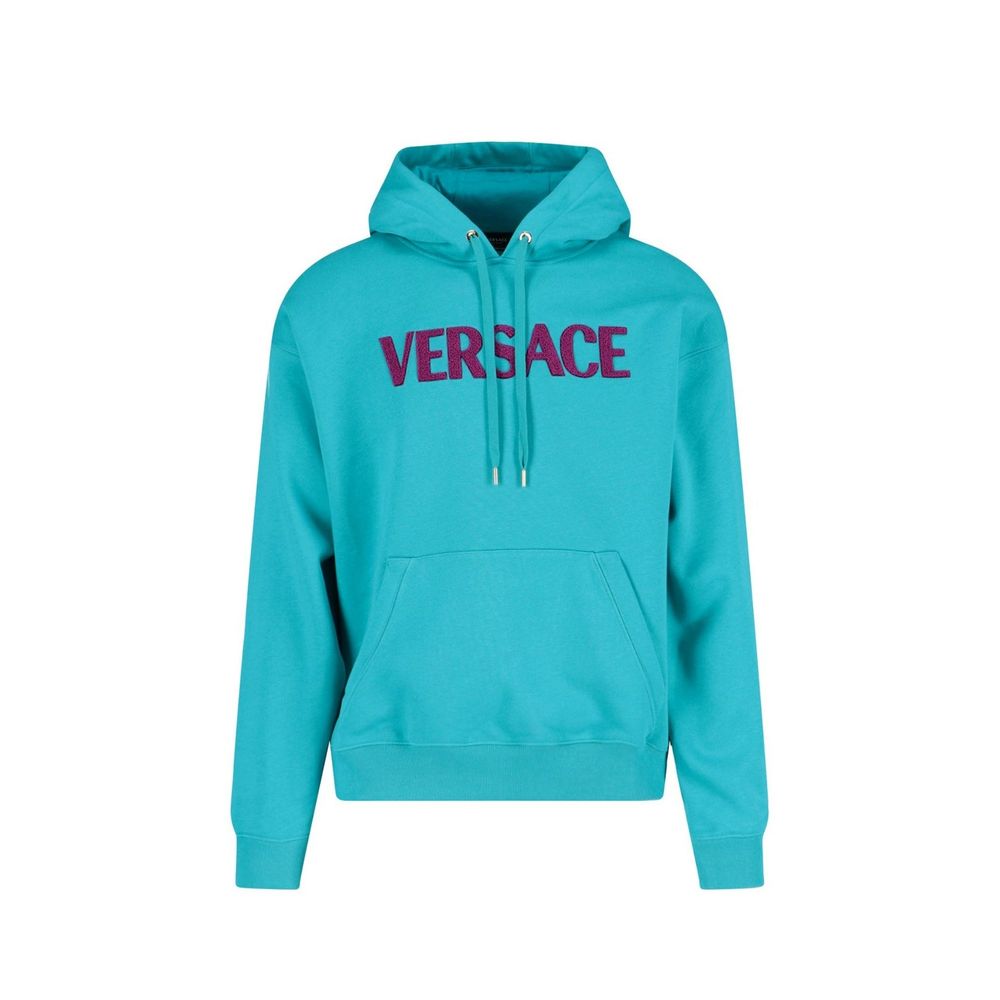 Versace Two-Tone Cotton Sweatshirt