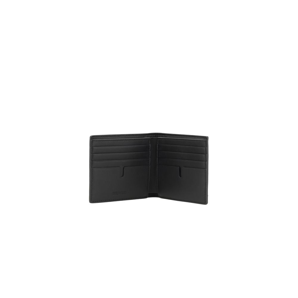 Burberry Black Calfskin Bos Taurus Wallet-3