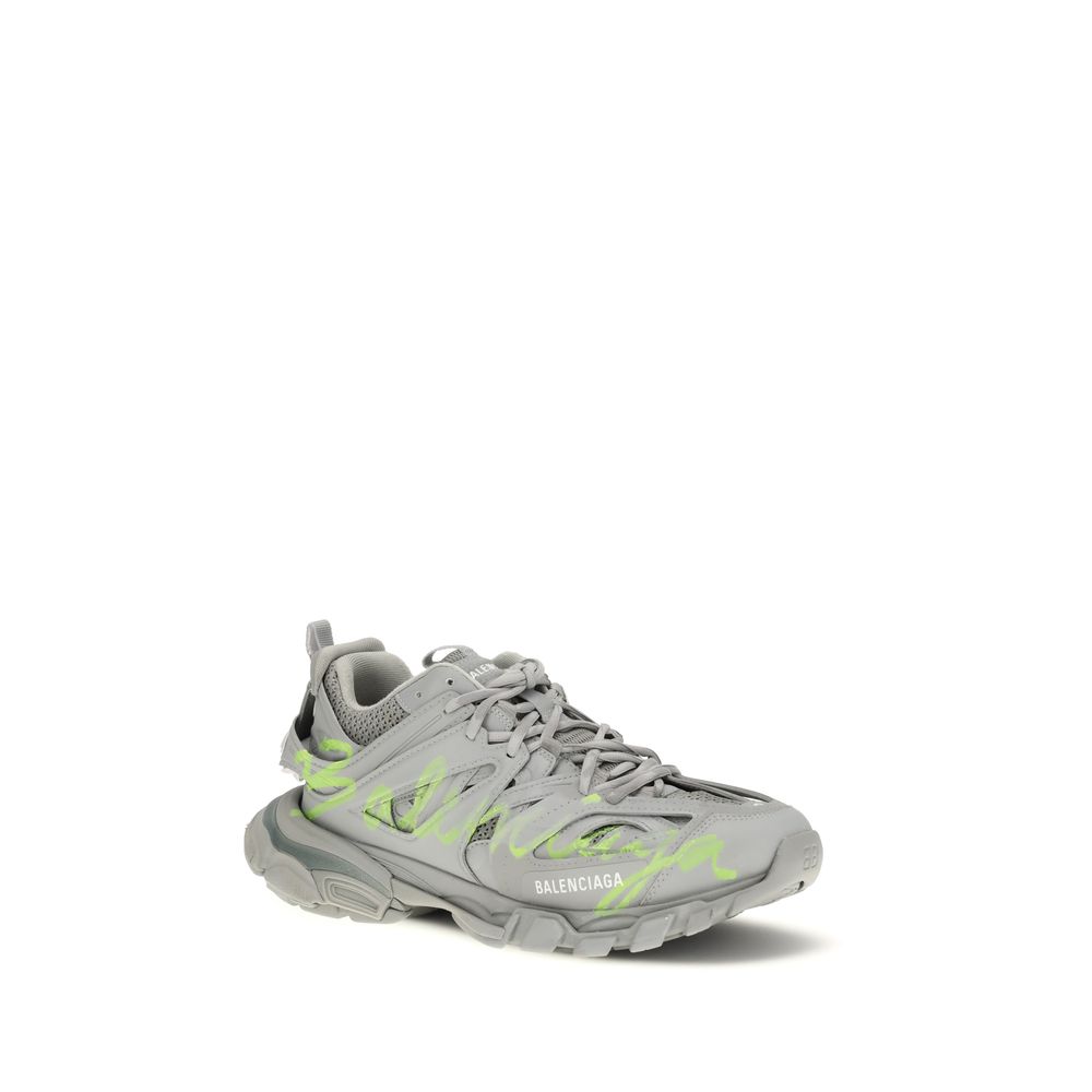 Balenciaga Graue Sportschuhe aus Polyester-2