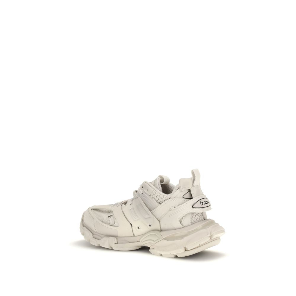 Balenciaga Beige Polyester Athletic Sneakers-3