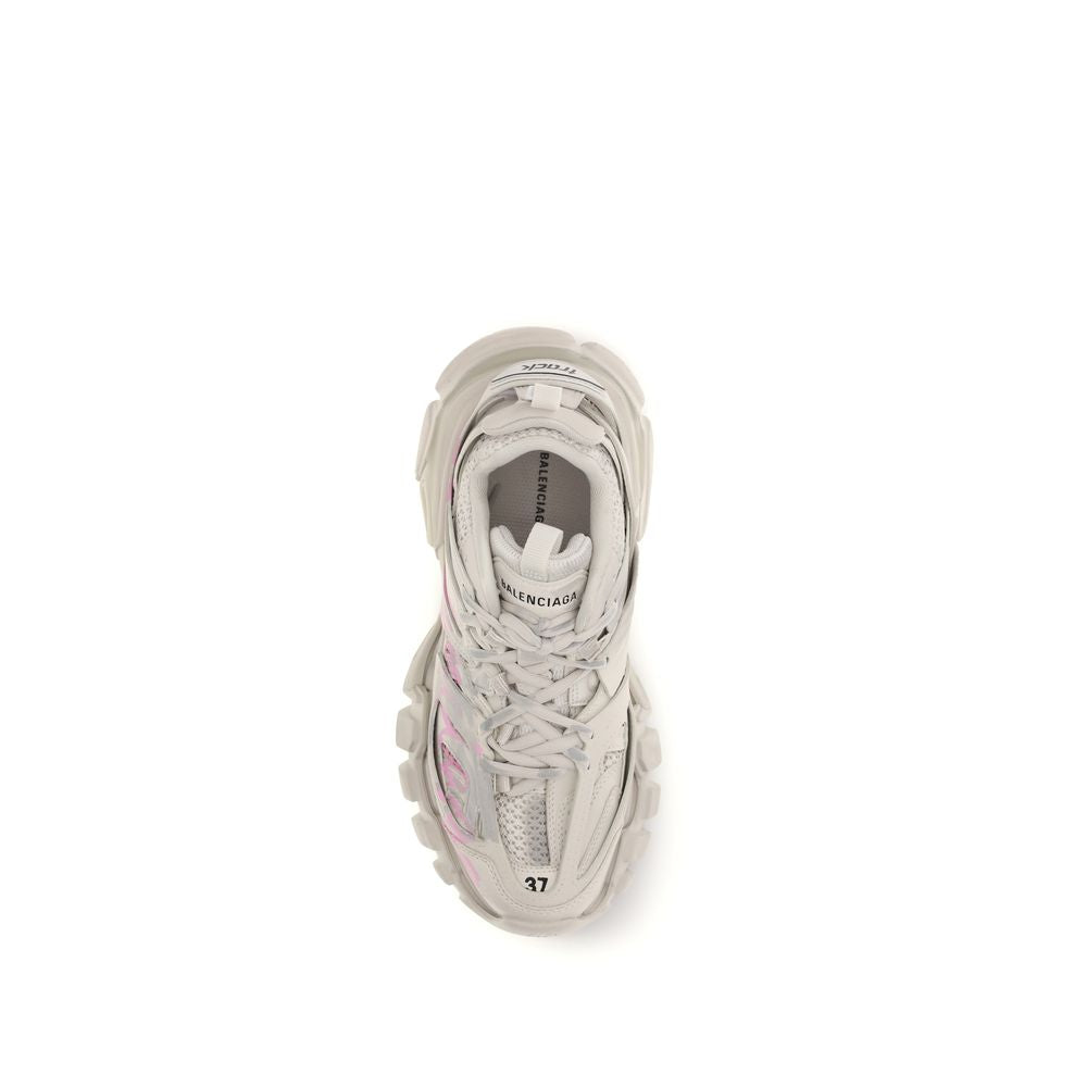 Balenciaga Beige Polyester Athletic Sneakers-4