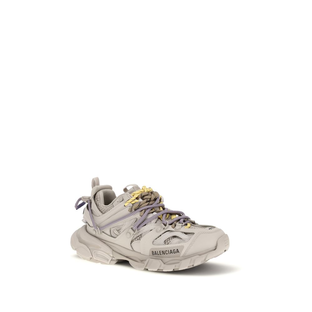 Balenciaga grey polyester sports shoes-2