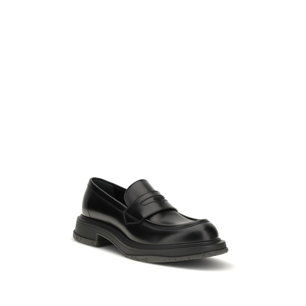 Gucci Schwarze "Bos Taurus" Kalbsleder Loafer zum Hineinschlüpfen-2