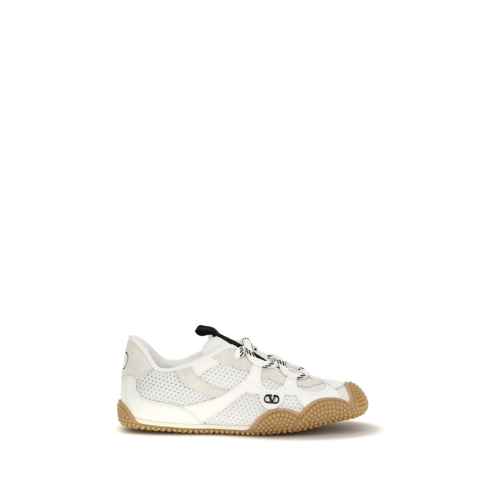 Valentino Garavani White Polyamide Sneakers-1