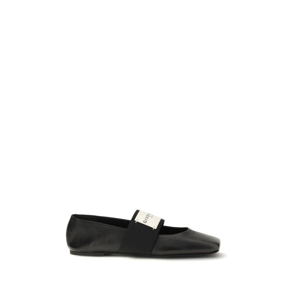 Givenchy Black Lambskin Ballerinas Ovis Aries Aries-1