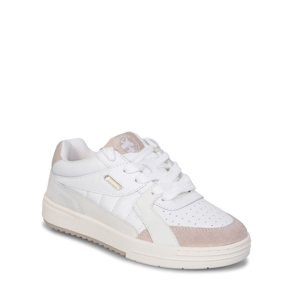Palm Angels Weiße Kalbsleder-Sneaker-2