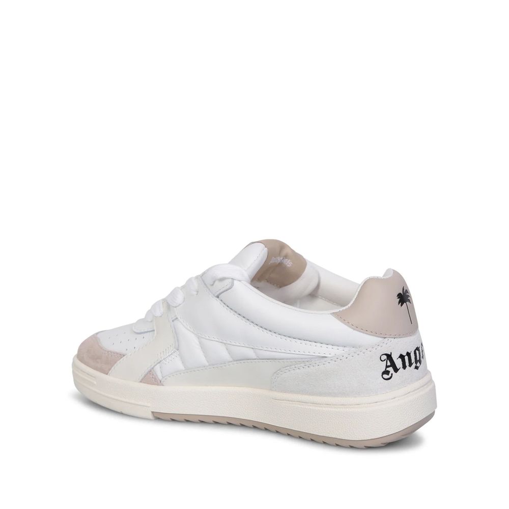 Palm Angels Weiße Kalbsleder-Sneaker-3