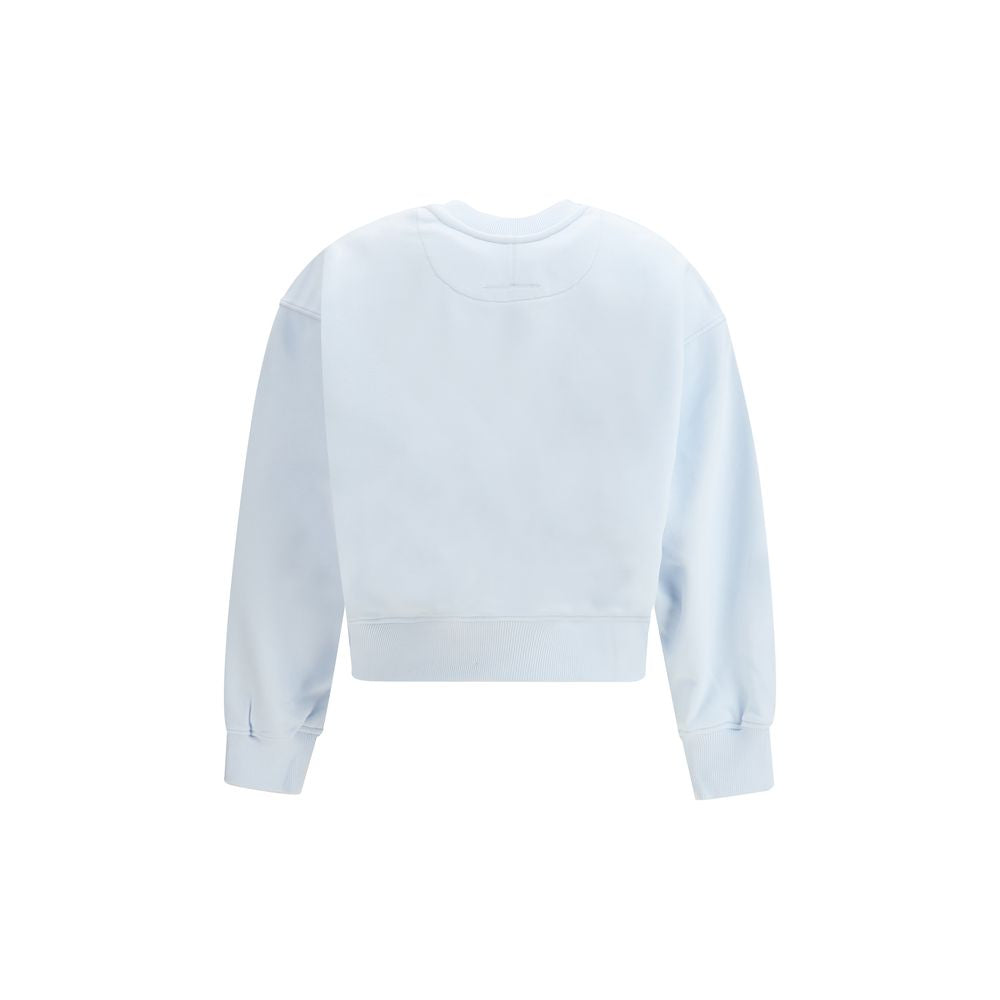 Alexander McQueen Blue Cotton Sweatshirt-2