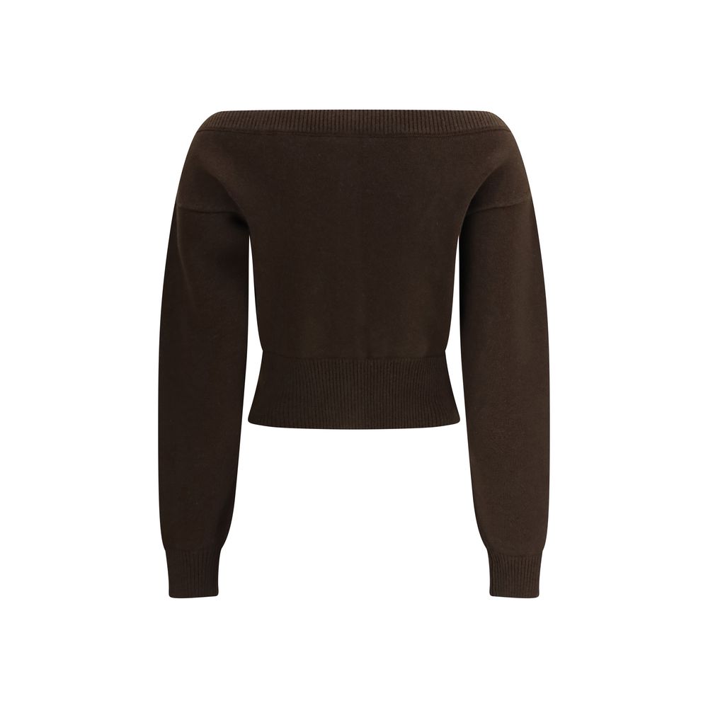 Tom Ford Brauner Kaschmir-Strickjacke-2