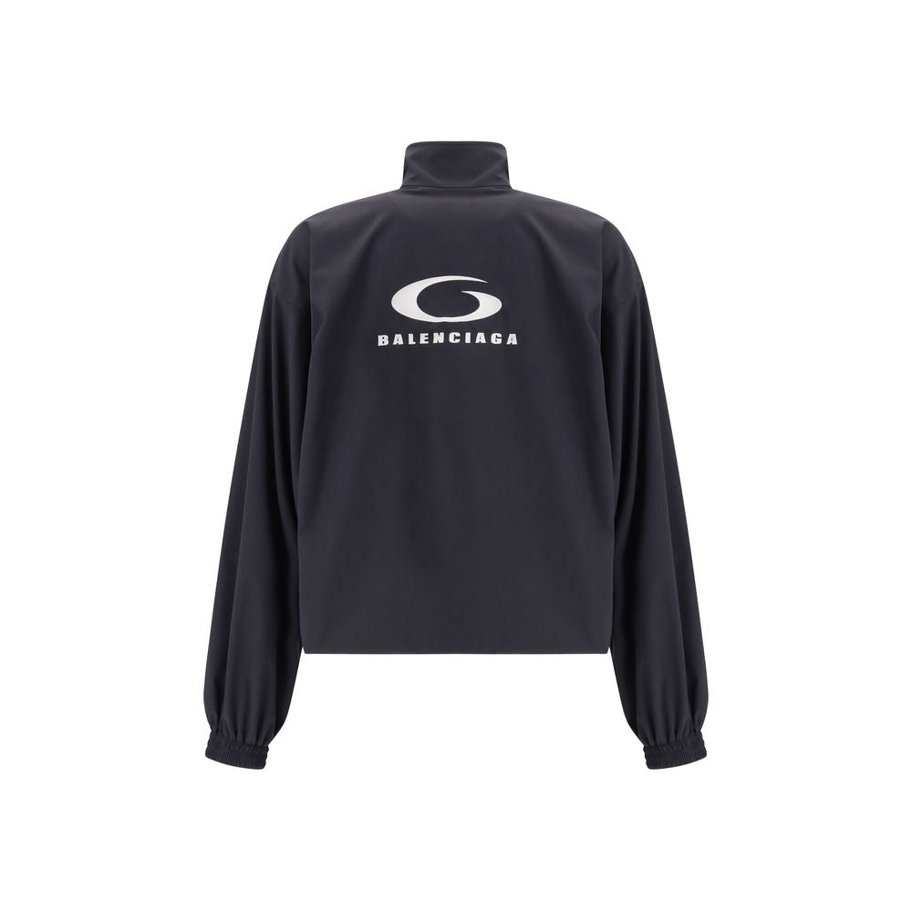 Balenciaga Schwarze Shell-Jacke aus Polyester-2