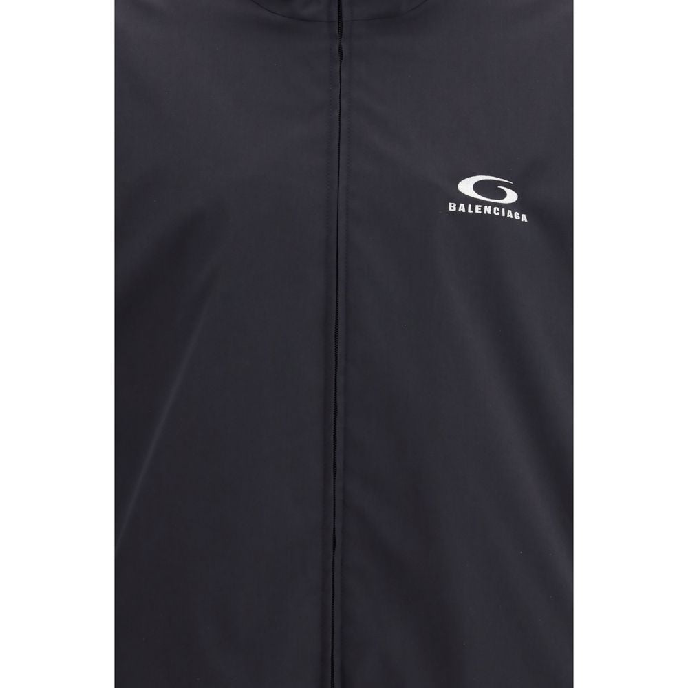Balenciaga Schwarze Shell-Jacke aus Polyester-3