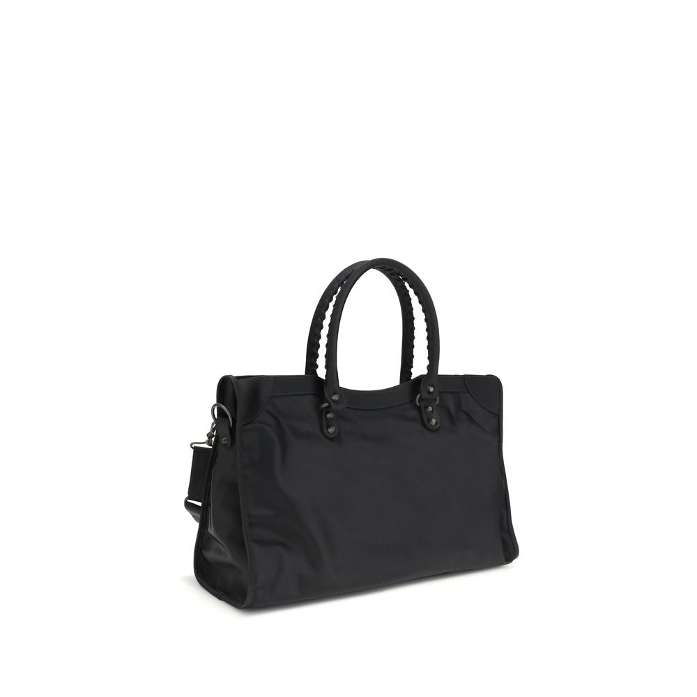 Balenciaga black handbag in polyamide-3