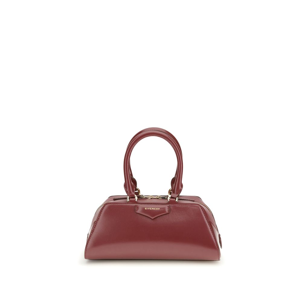 Givenchy Bordeaux Calf Leather Bos Taurus Handtasche-1