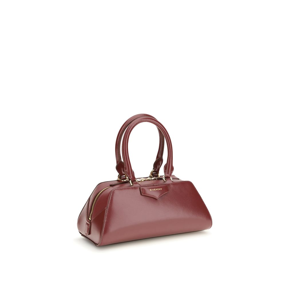 Givenchy Bordeaux Calf Leather Bos Taurus Handtasche-2
