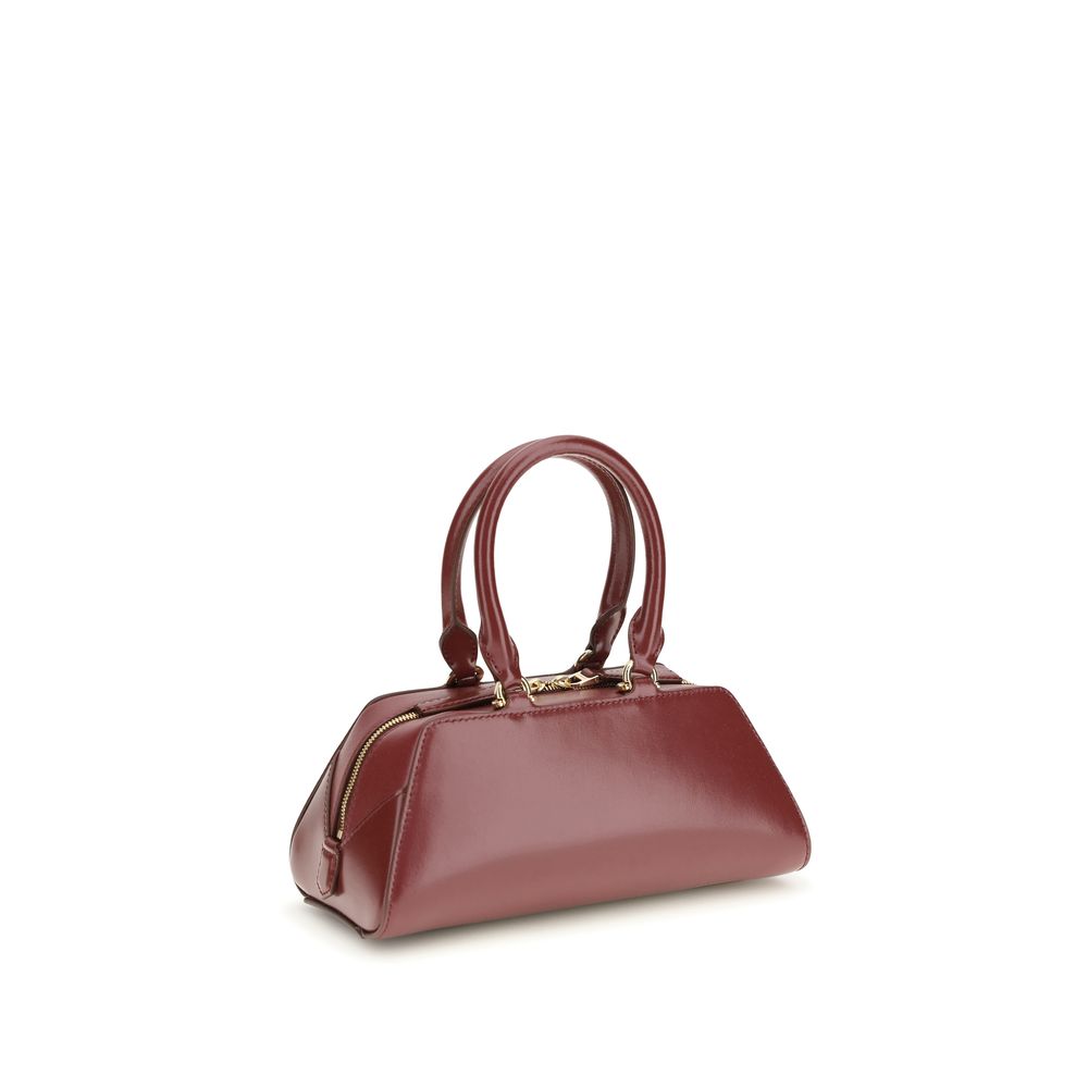Givenchy Bordeaux Calf Leather Bos Taurus Handtasche-3