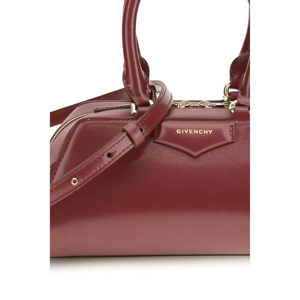 Givenchy Bordeaux Calf Leather Bos Taurus Handtasche-4