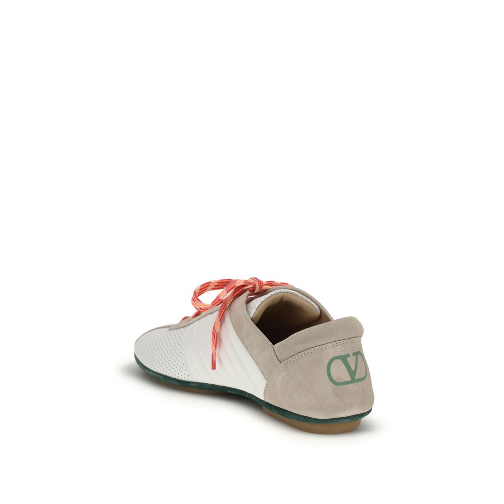 Valentino Garavani Multicolor Lambskin Sneakers Ovis Aries Aries-3