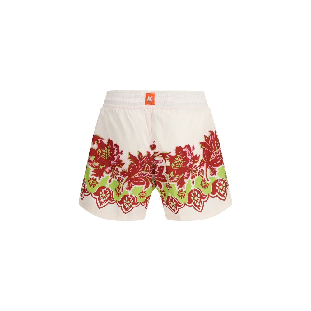 Etro Multicolor Polyester Shorts-2