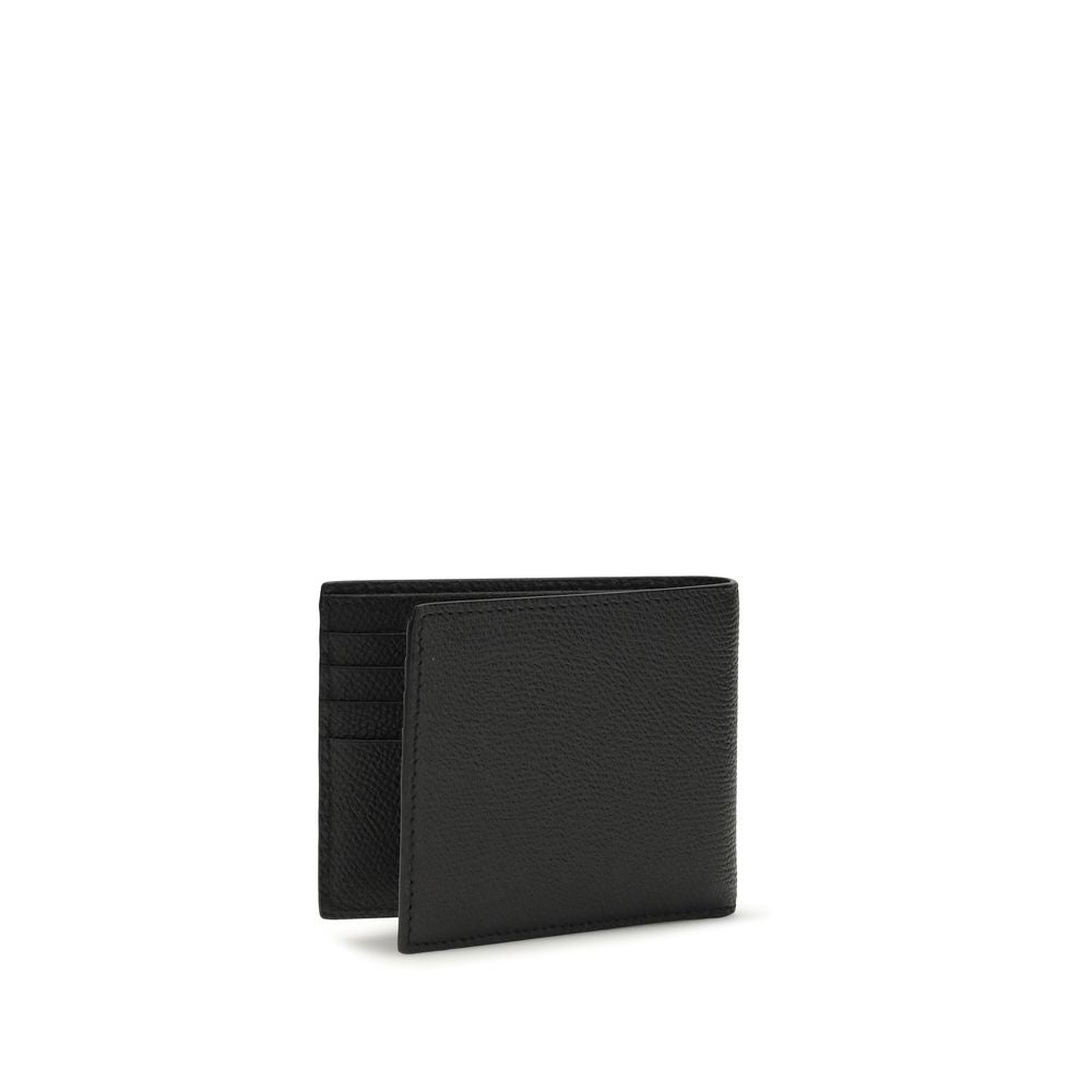 Valentino Garavani Black Calfskin Bos Taurus Wallet-2