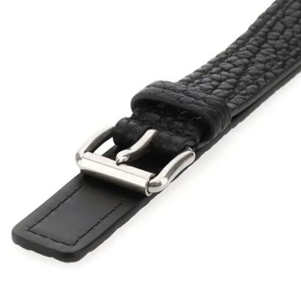 Prada Black Calfskin Belt Regular-2