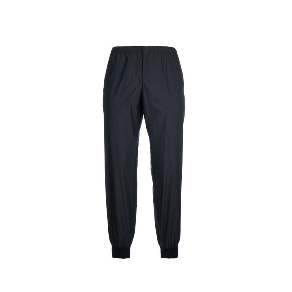 Prada Black Nylon Track Pants (Joggers)-1