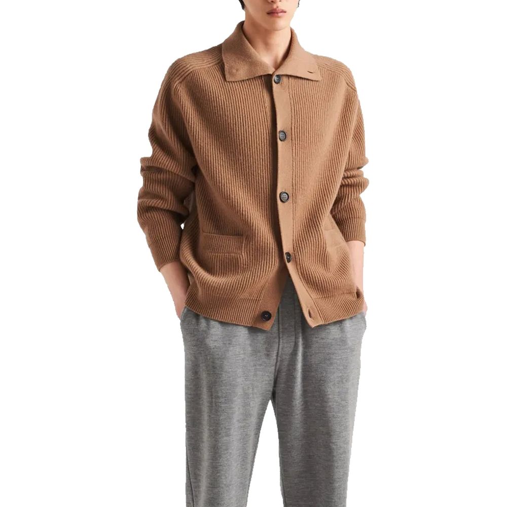Prada Brown Cashmere Cardigan-2