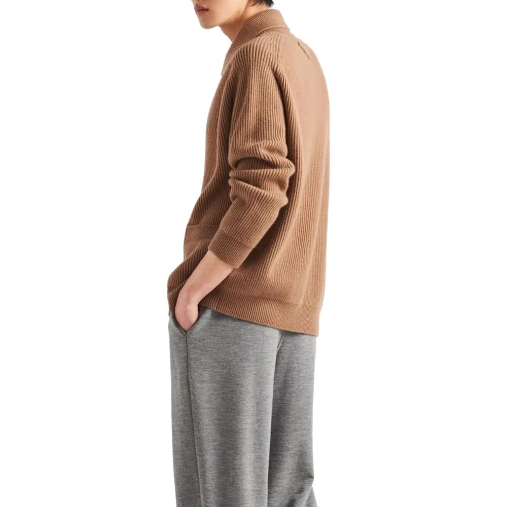 Prada Brown Cashmere Cardigan-3