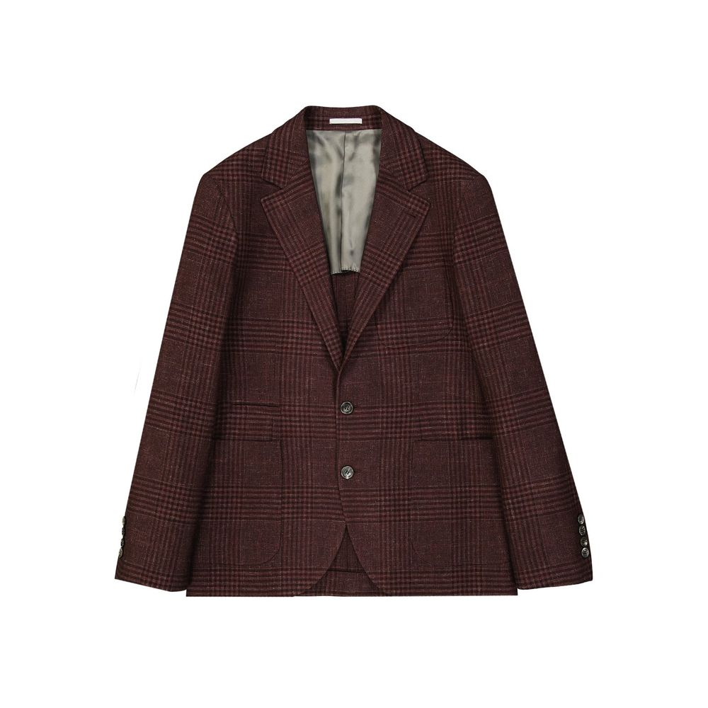 Brunello Cucinelli Multicolored wool blazer