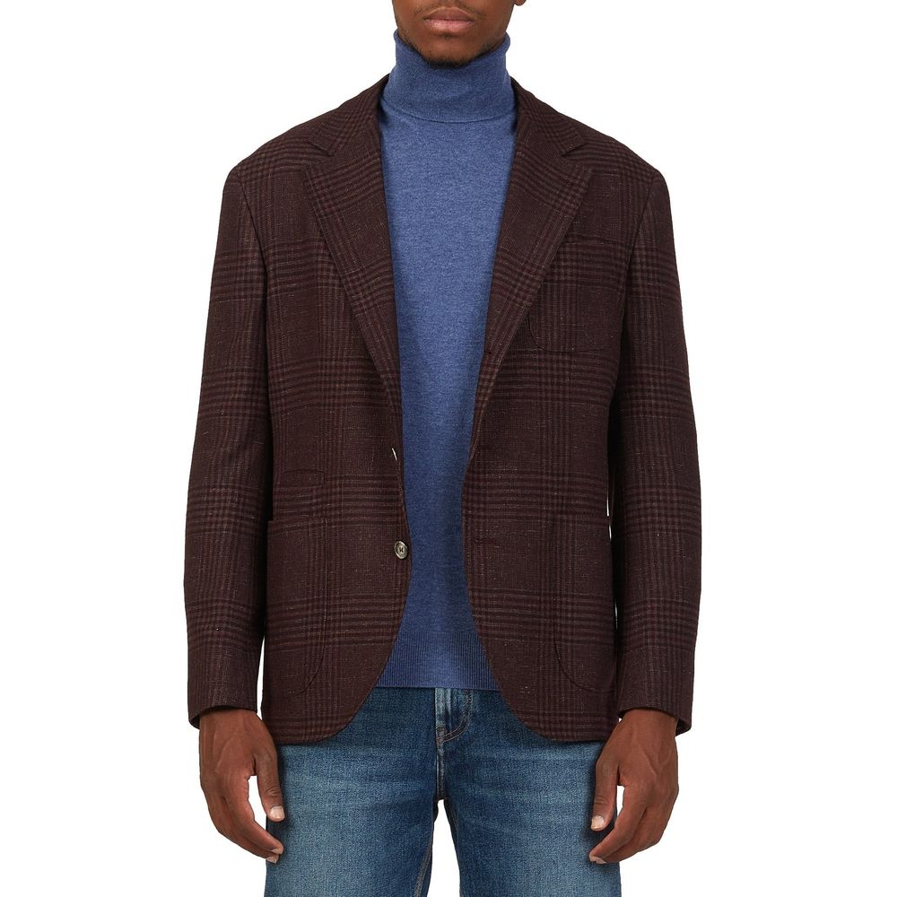 Brunello Cucinelli Multicolored wool blazer-2